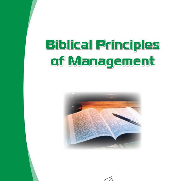 Biblical principles of management